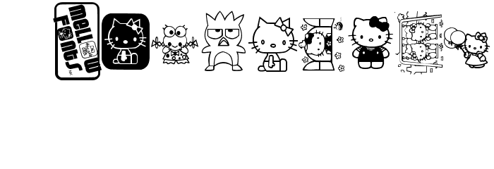 MellowFonts1 Font OTHER CHARS
