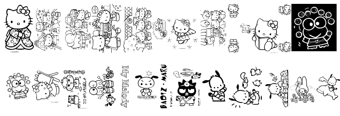 MellowFonts1 Font LOWERCASE