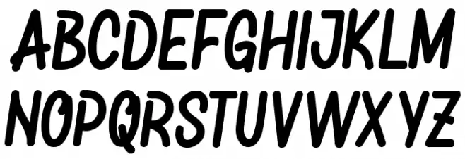 Mellows Шрифта ВЕРХНИЙ