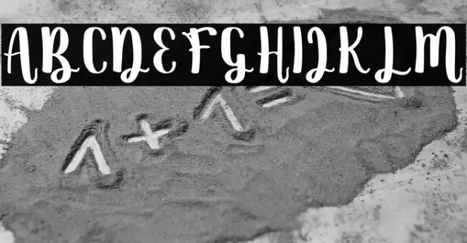 Melly Dream Personal Use Font examples