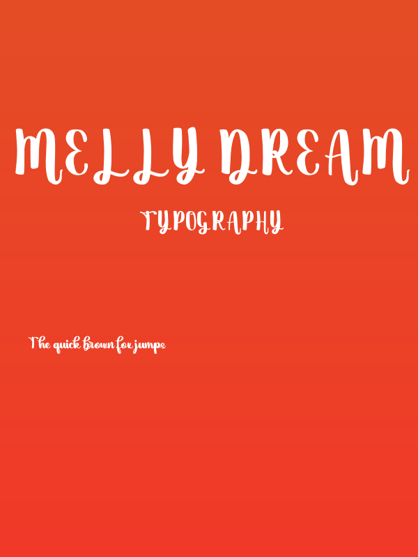 Melly Dream Personal Use Poster