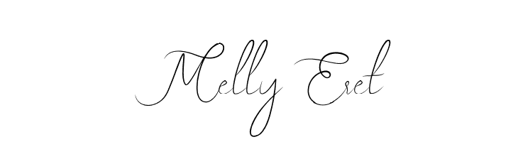 Melly Eret  フリーフォントのダウンロード