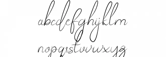 Melly Eret 字体 小写