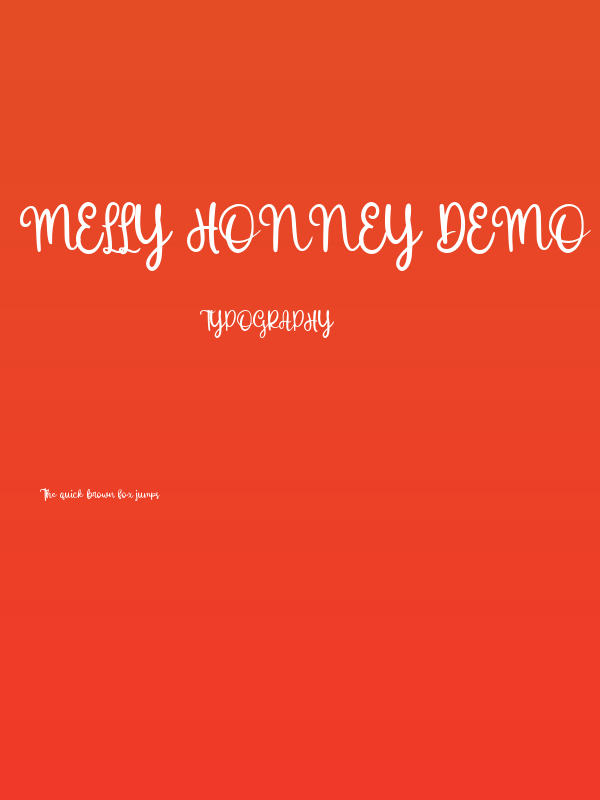 Melly Honney Demo Version Poster