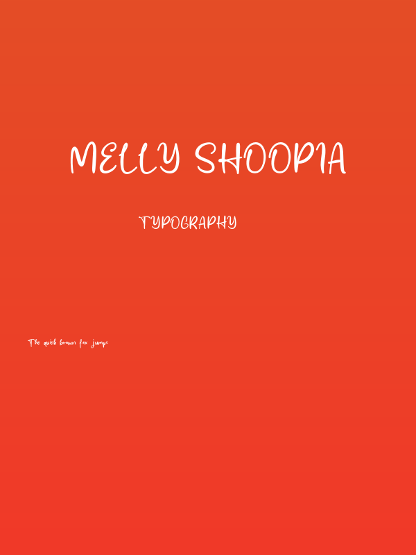 Melly Shoopia Poster
