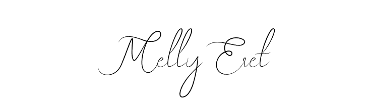 MellyEret  Frei Schriftart Herunterladen