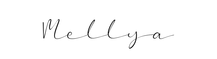 Mellya  font caratteri gratis