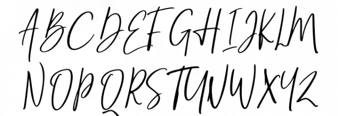 Mellyana Font OTHER CHARS