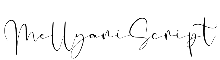 Mellyani Script Font