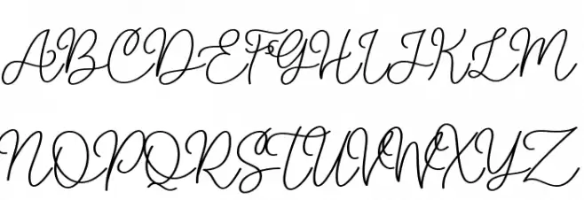 Mellyna Schriftart Groß