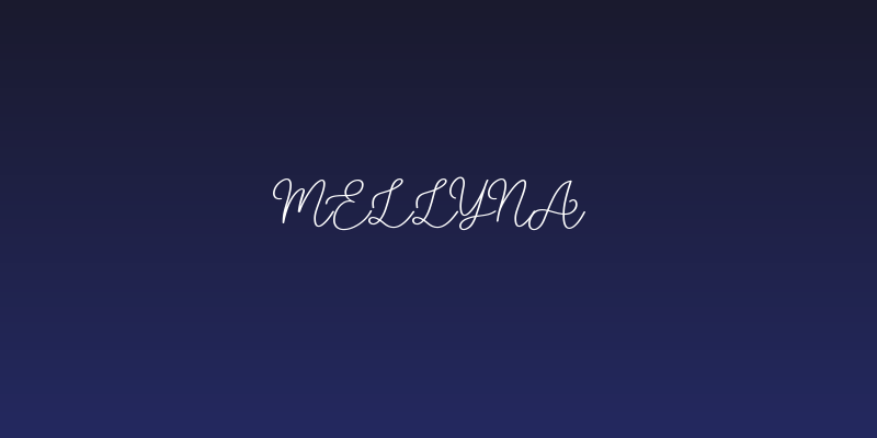 Mellyna Social Header