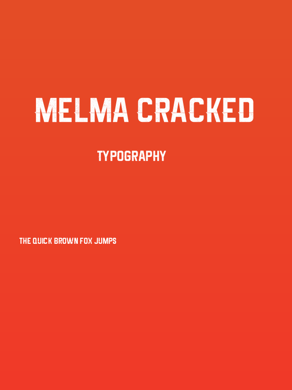 Melma Cracked Poster