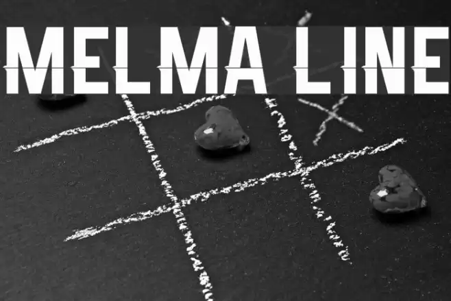 Melma Line Font examples