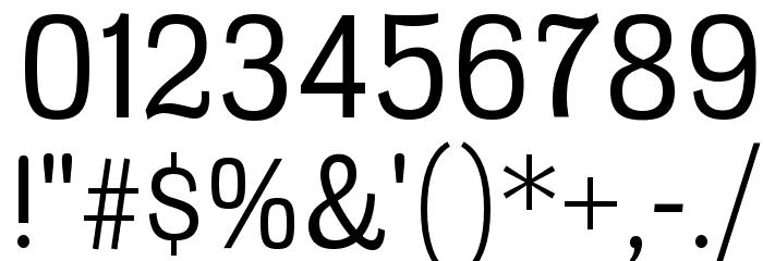 MelocheBk-Regular Font OTHER CHARS