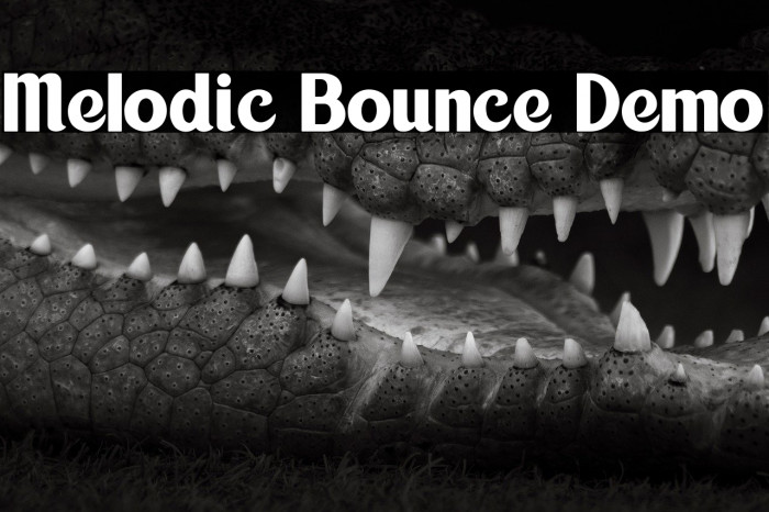 Melodic Bounce Demo Example 1