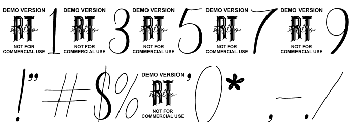 Melodice Font OTHER CHARS
