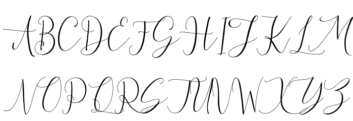 Melodice Font UPPERCASE