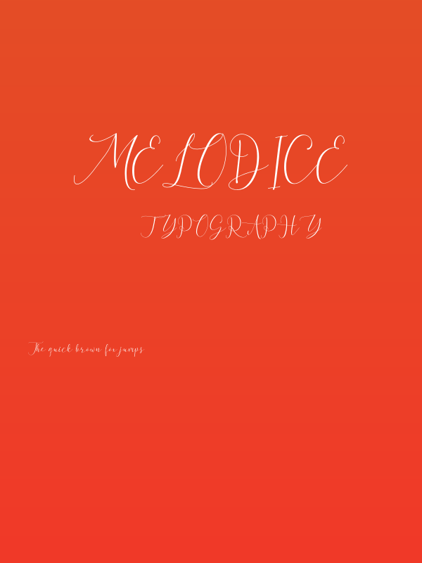 Melodice Poster
