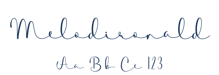 Melodironald Font Preview