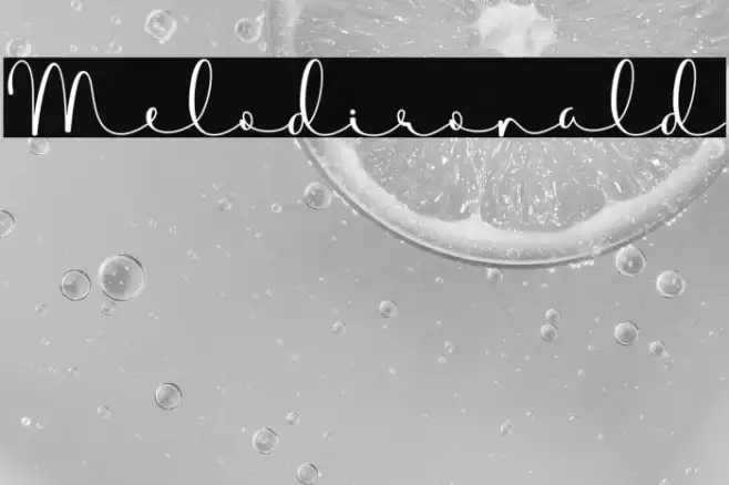 Melodironald Example 1
