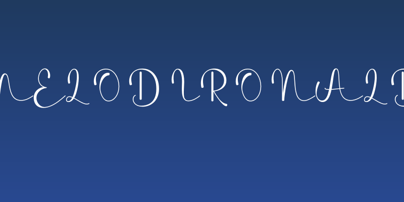 Melodironald Social Header
