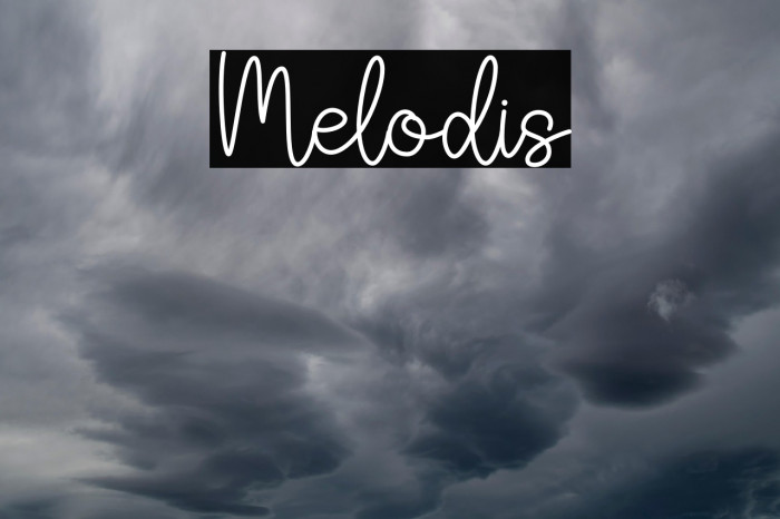 Melodis Example 1