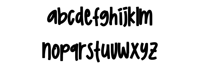 Melodisty - Personal Use Font LOWERCASE