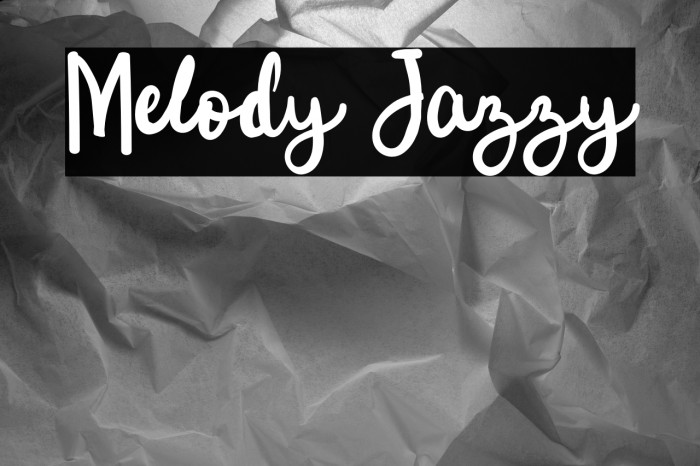 Melody Jazzy Example 2