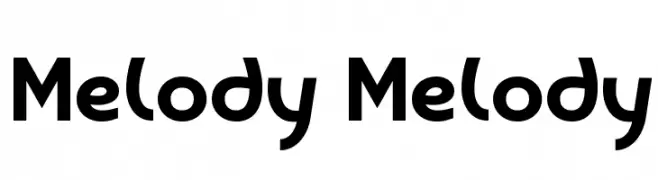 Melody Melody  Скачать бесплатные шрифты