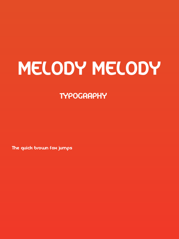 Melody Melody Poster
