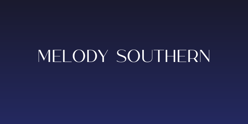 Melody Southern Social Header