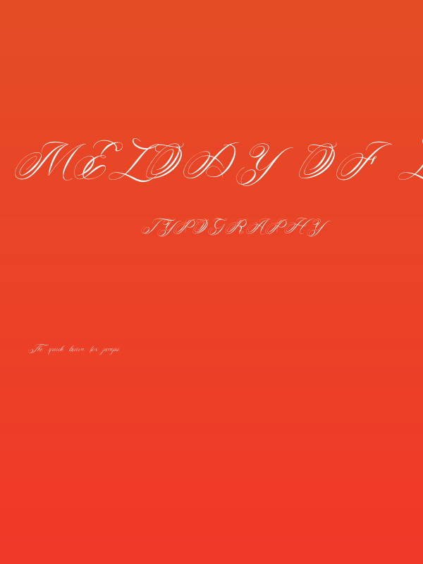 Melody of Love Poster