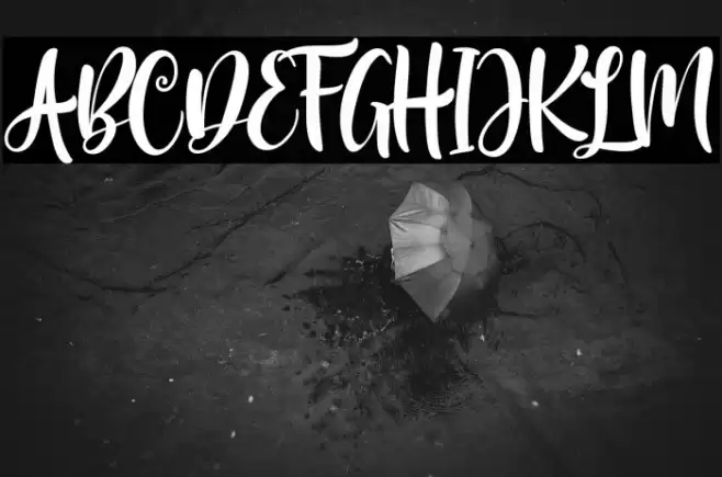 MelodyChristmas Font examples