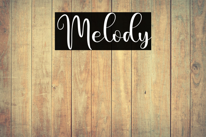 Melody Example 1