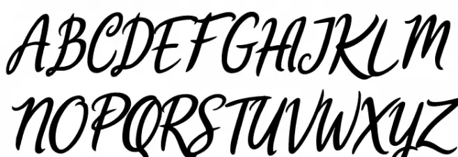 Melodya Chatrina Italic Fonte MAIÚSCULAS