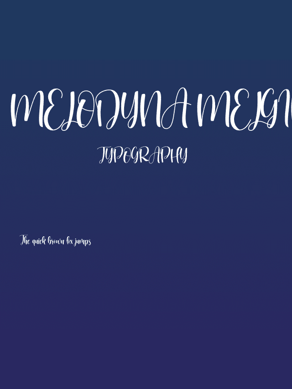 Melodyna Melginda Poster