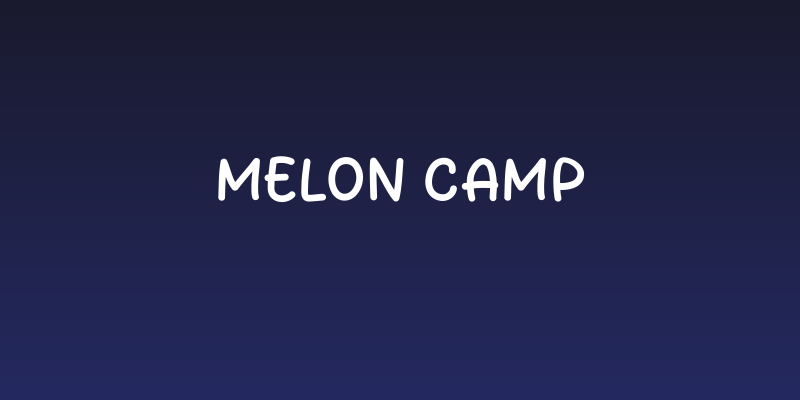 Melon Camp Social Header