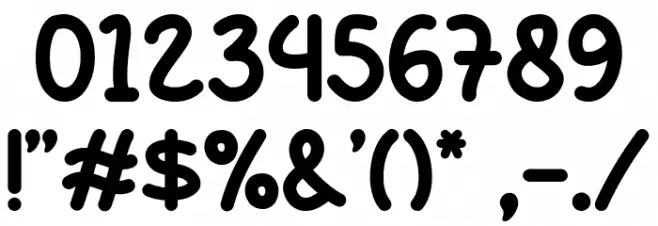 Melon Honey Font OTHER CHARS