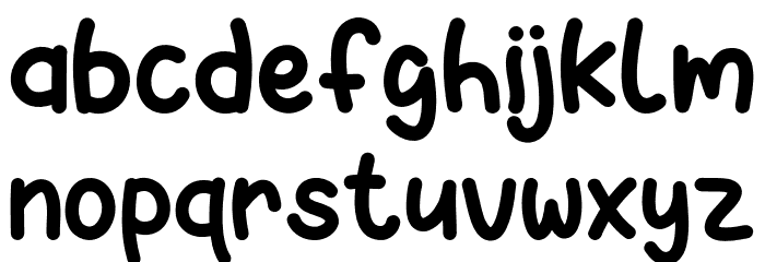 Melon Honey Font LOWERCASE