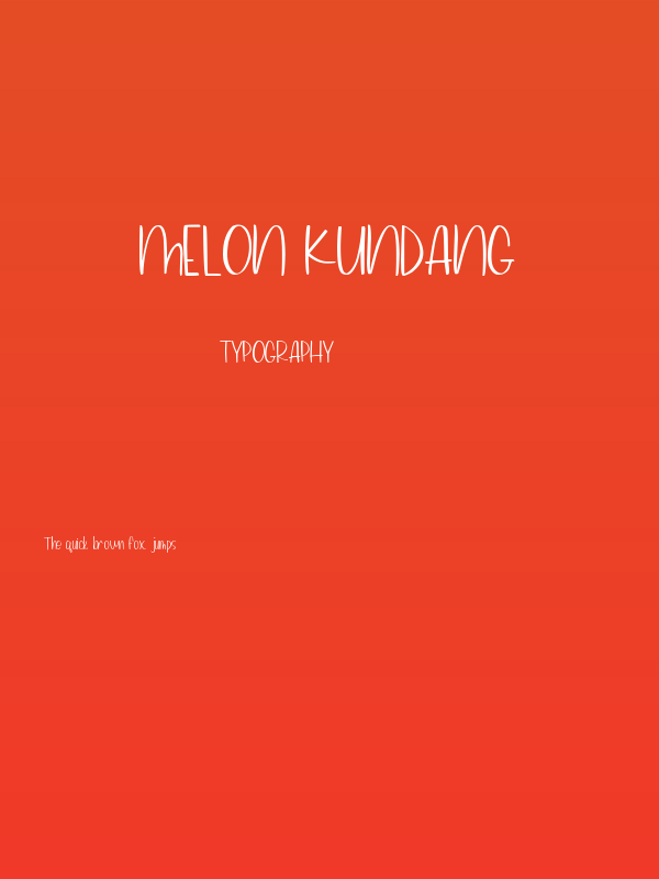 Melon Kundang Poster