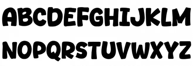 Melon Pop Fuentes MAYÚSCULAS