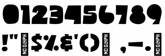 Melon Pudding Font OTHER CHARS