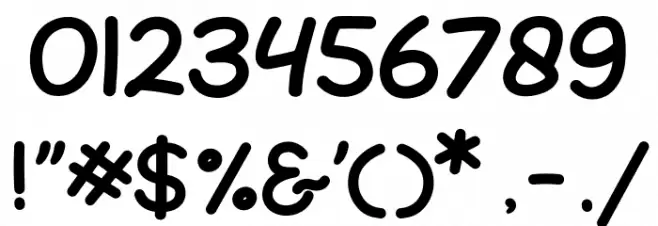 Melon Slices Font OTHER CHARS