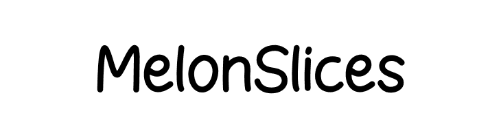 Melon Slices  Frei Schriftart Herunterladen