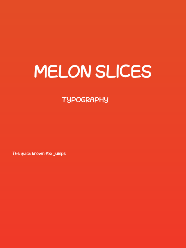 Melon Slices Poster