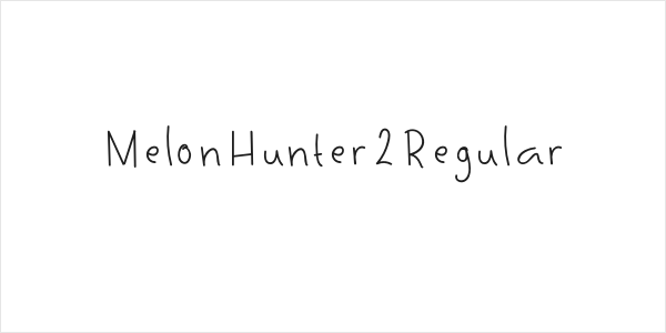 MelonHunter2Regular Logo