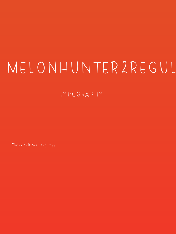 MelonHunter2Regular Poster