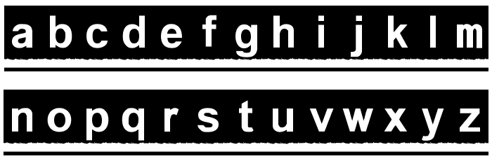 MelonSeedless Font LOWERCASE
