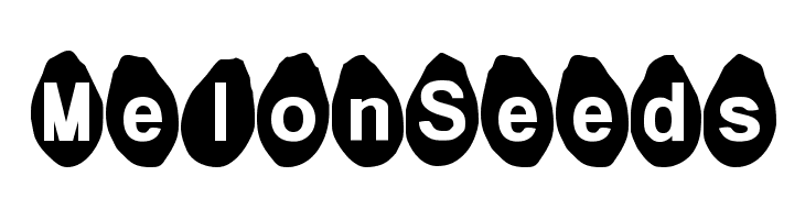 MelonSeeds Font