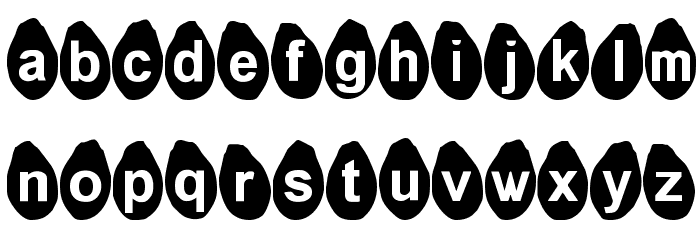 MelonSeeds Font LOWERCASE